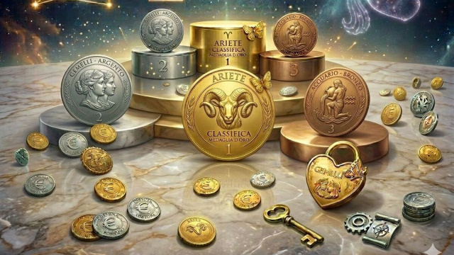 Medaglia d'oro con Ariete, argento con Gemelli, bronzo con Acquario-&copy;Gemini AI