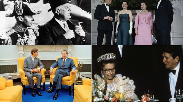 Re Carlo III in visita da Trump, 9 momenti memorabili delle visite ... &copy; Creative Commons