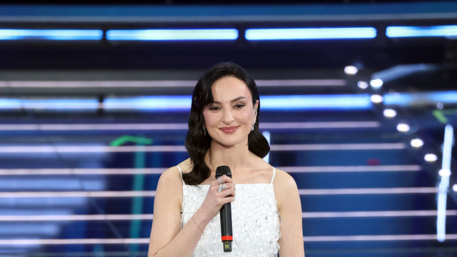 Arisa a Sanremo 2026: il look della prima serata &egrave; pura luce, in ... &copy; Creative Commons