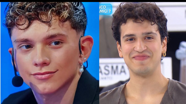 In foto Alessio e Nicola ad Amici &copy; Mediaset
