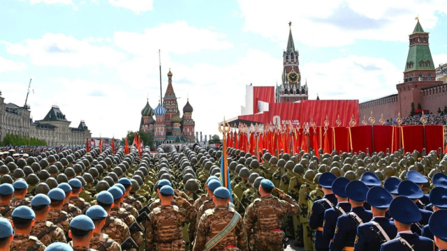 Putin dalla piazza Rossa: &ldquo;Tutta la Russia &egrave; con noi&rdquo; - La Stampa &copy; Creative Commons