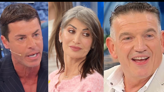Diego Tavani, Barbara De Santi e Massimo &copy; Canale 5.