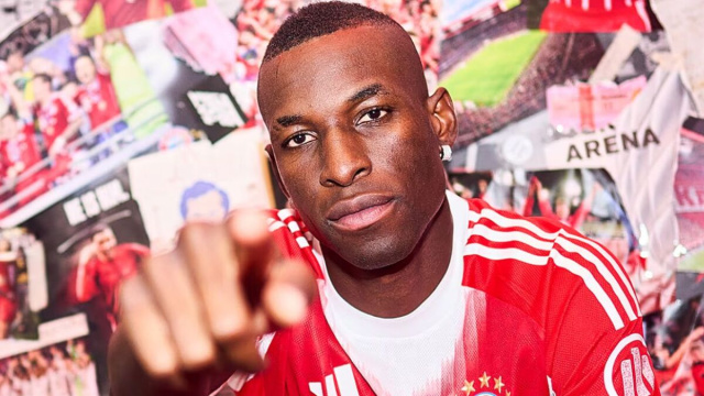 Nicolas Jackson, attaccante del Bayern Monaco. Foto &copy; Bayern Monaco