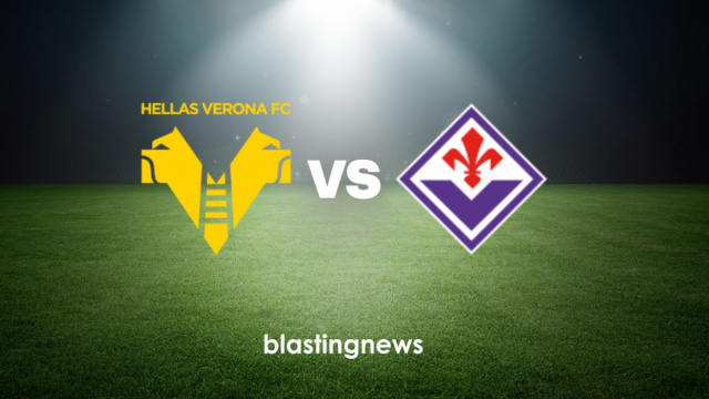 I loghi di Hellas Verona e Fiorentina. &copy; Blasting News