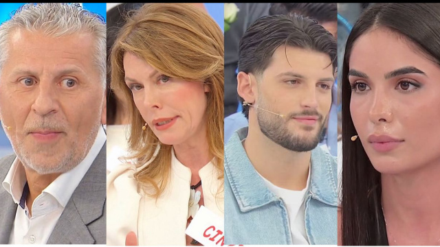 Marco, Cinzia Paolini, Ciro Solimeno e Martina Calabr&ograve; &copy; Canale 5.