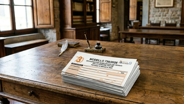 "Schema del processo di verifica e controllo tra dichiarazione dei redditi precompilata e documentazione cartacea conservata dal contribuente."