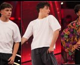 In foto Alessio, Emiliano e Nicola ad Amici &copy; Mediaset