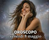 Locandina per l'oroscopo di venerd&igrave; 8 maggio 2026 - &copy; Gemini IA.