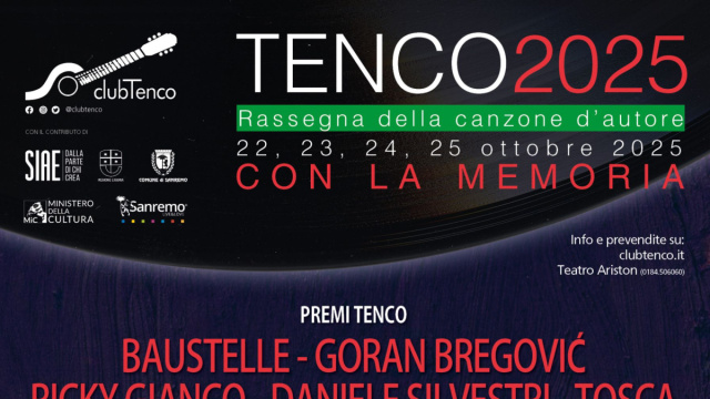 2025 Il programma &ndash; Club Tenco &copy; Creative Commons