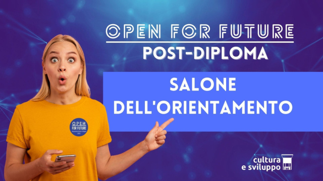 OPEN FOR FUTURE 2026: Salone dell'Orientamento Post Diploma ... &copy; Creative Commons