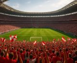 Spettatori allo stadio @ Immagine I.A.