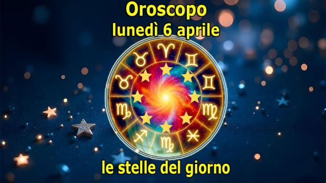 Locandina per l'oroscopo di luned&igrave; 6 aprile 2026 - &copy; Copilot IA.