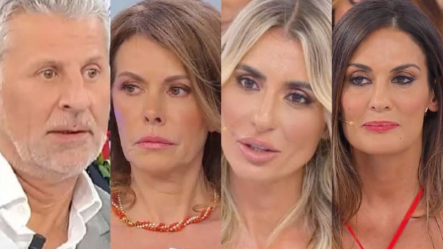 Marco, Cinzia, Cristina e Jasna - screenshot &copy; Canale 5