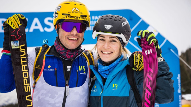 Alba De Silvestro e Michele Boscacci, la coppia d'oro dello Sci ... &copy; Creative Commons