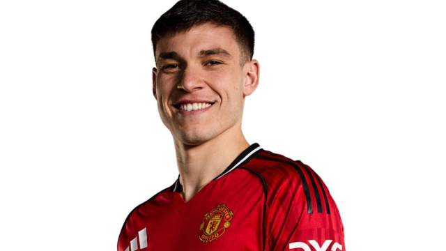 Manuel Ugarte. Foto &copy; Manchester United