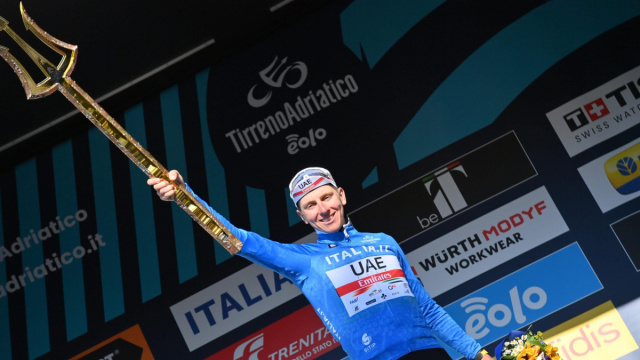 Tadej Pogacar vince la 57^ Tirreno-Adriatico  Giro d'Italia 2026 &copy; Creative Commons