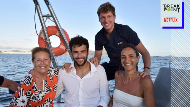 Why Matteo Berretini's Family Is Key  Break Point  ATP Tour  Tennis &copy; Creative Commons