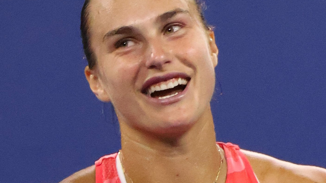 File:Aryna Sabalenka (2023 US Open) 23 (cropped).jpg - Wikipedia &copy; Creative Commons
