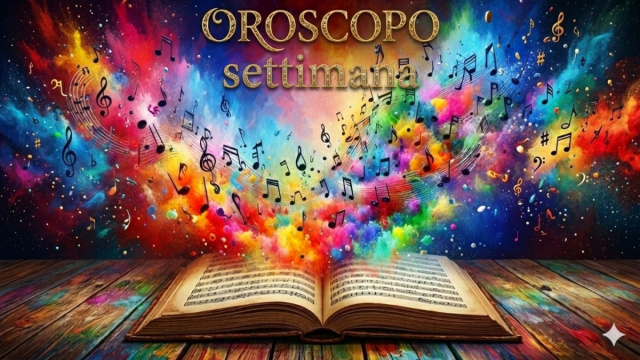 Locandina per l'oroscopo della settimana 13-19 aprile 2026 - &copy; Copilot IA.