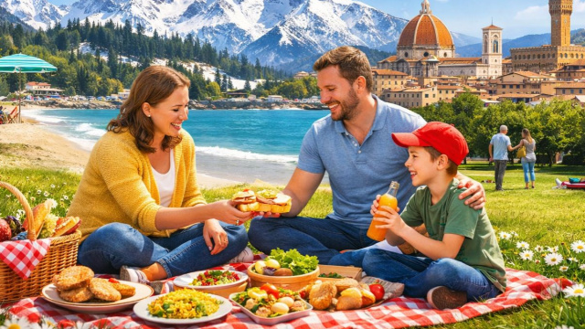 Una Pasquetta dal mare ai monti