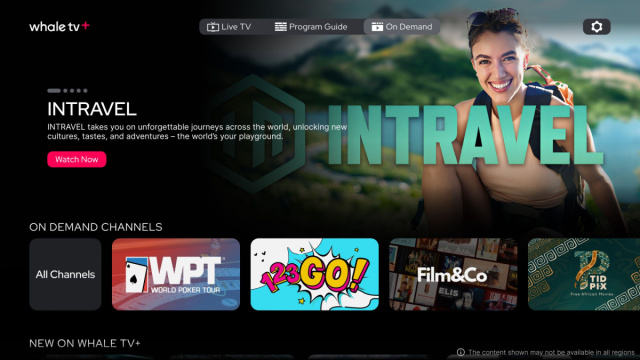 Whale TV+: app su Amazon Appstore &copy; Creative Commons