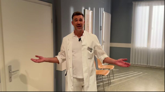 Yannik in una scena di Tempesta d'amore &copy; Mediaset.