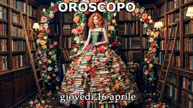 Locandina per l'oroscopo di gioved&igrave; 16 aprile 2026 - &copy; Copilot IA.