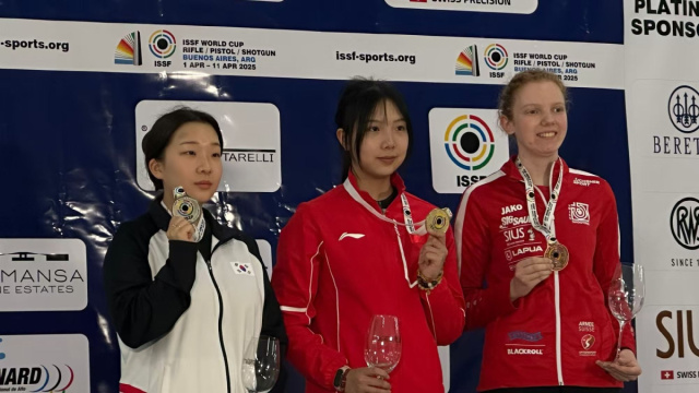 Teenage markswoman Wang Zifei claims maiden ISSF World Cup gold ... &copy; Creative Commons