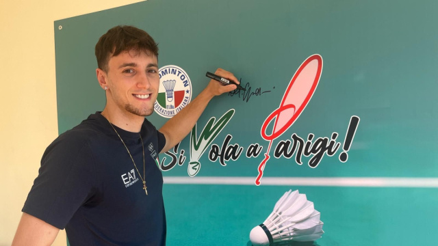 FIBa - Federazione Italiana Badminton - Giovanni Toti a "Si vola a ... &copy; Creative Commons