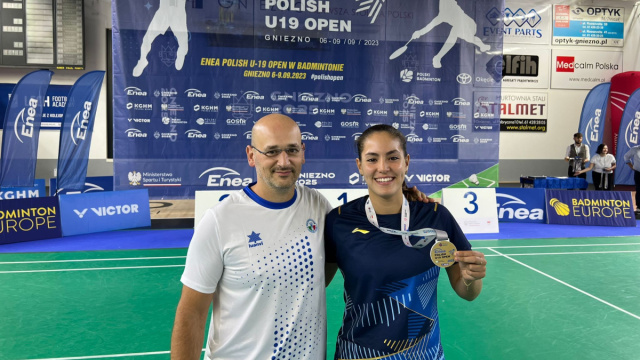 FIBa - Federazione Italiana Badminton - Un altro oro per Gianna ... &copy; Creative Commons
