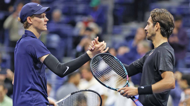 Jannik Sinner 'on another level', says Lorenzo Musetti  ATP Tour ... &copy; Creative Commons