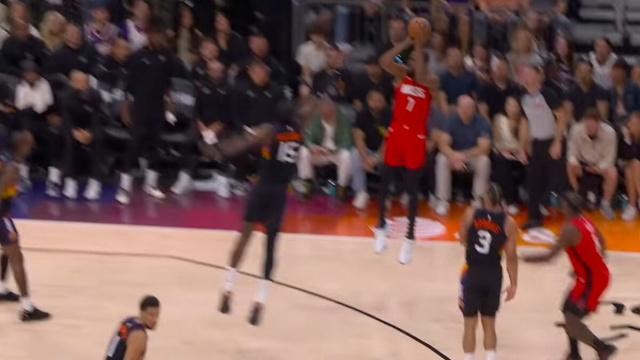 Kevin Durant in azione, Screenshot NBA