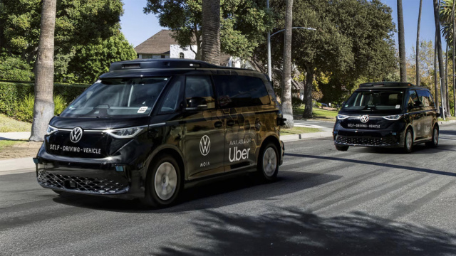 Uber Set to Launch Fleet of Autonomous VW ID.Buzz Microbuses ... &copy; Creative Commons