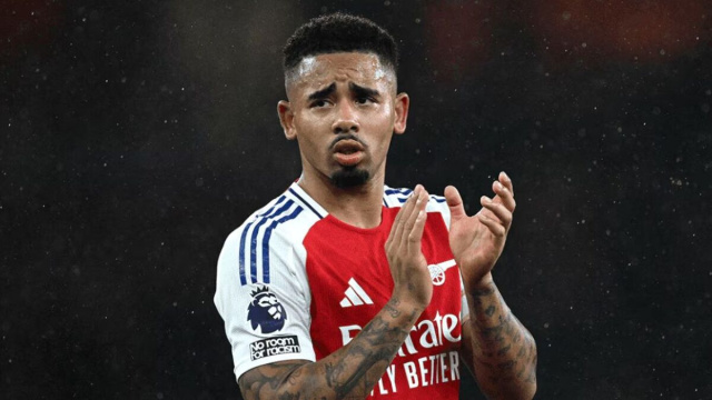 Gabriel Jesus, attaccante dell'Arsenal. Foto &copy; Arsenal