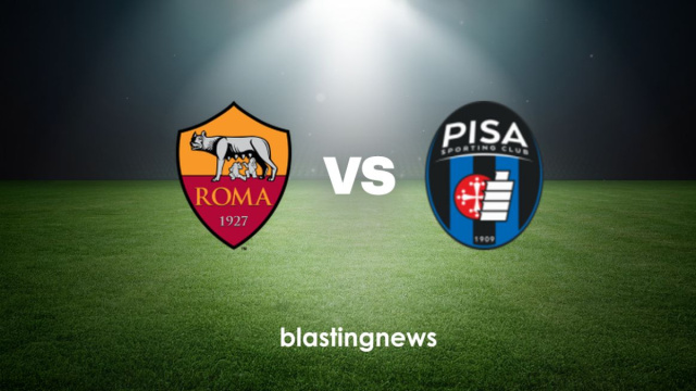 I loghi di Roma e Pisa. &copy; Blasting News