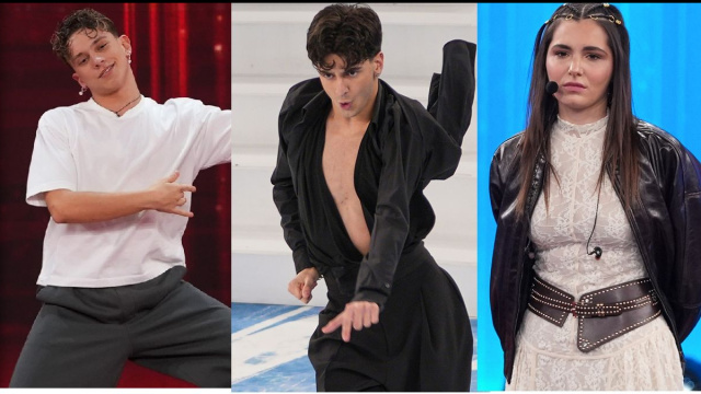 In foto Alessio, Alex e Caterina ad Amici &copy; Mediaset