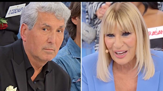 Mario Lenti e Gemma Galgani &copy; Canale 5.