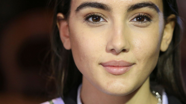 Zeudi Di Palma ritratta a Miss Italia. Screenshot