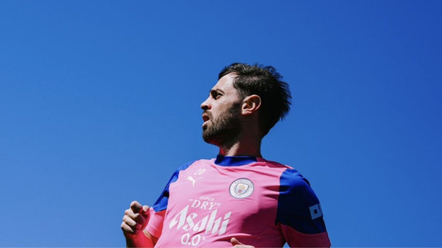Bernardo Silva, centrocampista del Manchester City. Foto &copy; Manchester City