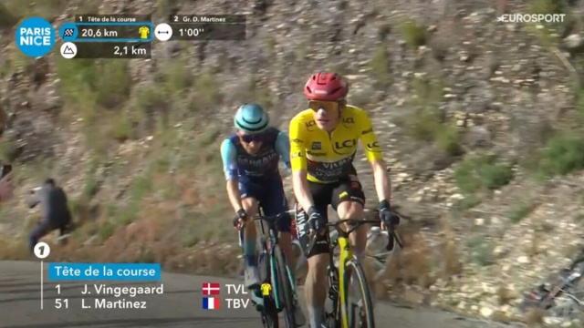 Jonas Vingegaard - &copy; Screenshot Eurosport