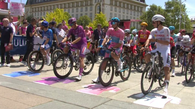 Il Giro d'Italia in Bulgaria - &copy; Screenshot Eurosport