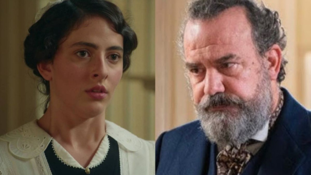Vera e Alonso - screenshot © La Promessa.