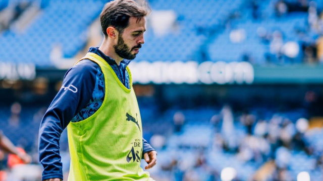 Bernardo Silva, centrocampista del Manchester City. Foto &copy; Manchester City
