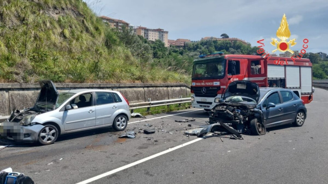 Incidente mortale a Catanzaro - &copy; Vigili del Fuoco