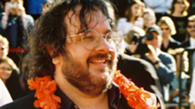 Peter Jackson alla prima de Il Signore degli Anelli - Il ritorno del re (2003)