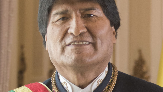 Evo Morales - Wikipedia &copy; Creative Commons
