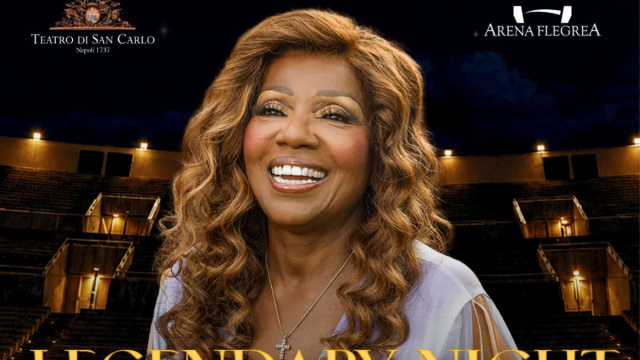 Gloria Gaynor e l'Orchestra del San Carlo il 27 giugno all'Arena ... &copy; Creative Commons