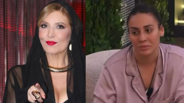 Selvaggia Lucarelli e Francesca Manzini &copy;Grande Fratello/Mediaset.