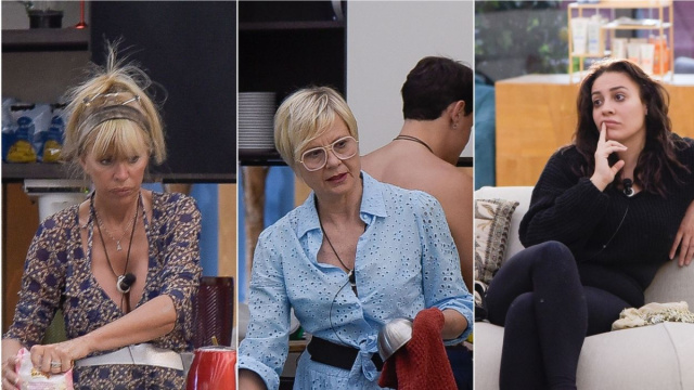 Alessandra Mussolini, Antonella Elia e Francesca Manzini &copy;Grande Fratello Vip/Mediaset.