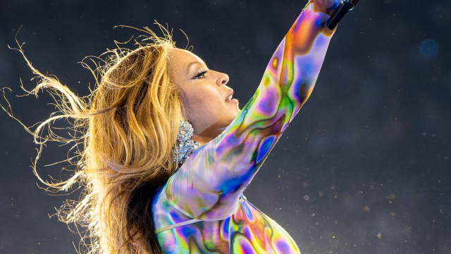 Beyonc&eacute; durante il Renaissance World Tour nel 2023